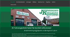 Desktop Screenshot of jk-fahrzeugtechnik.com
